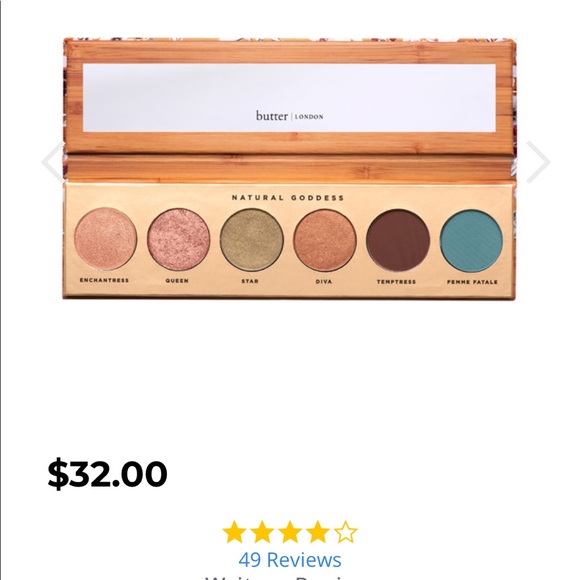 butter | LONDON - Natural Goddess Palette - Picture 1 of 4